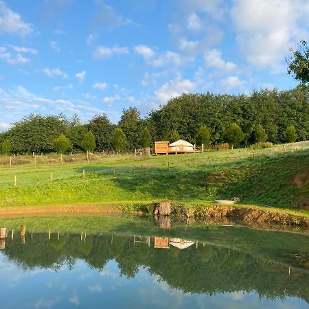 Готель Bracken Yurt At Walnut Farm Glamping Netherbury Екстер'єр фото